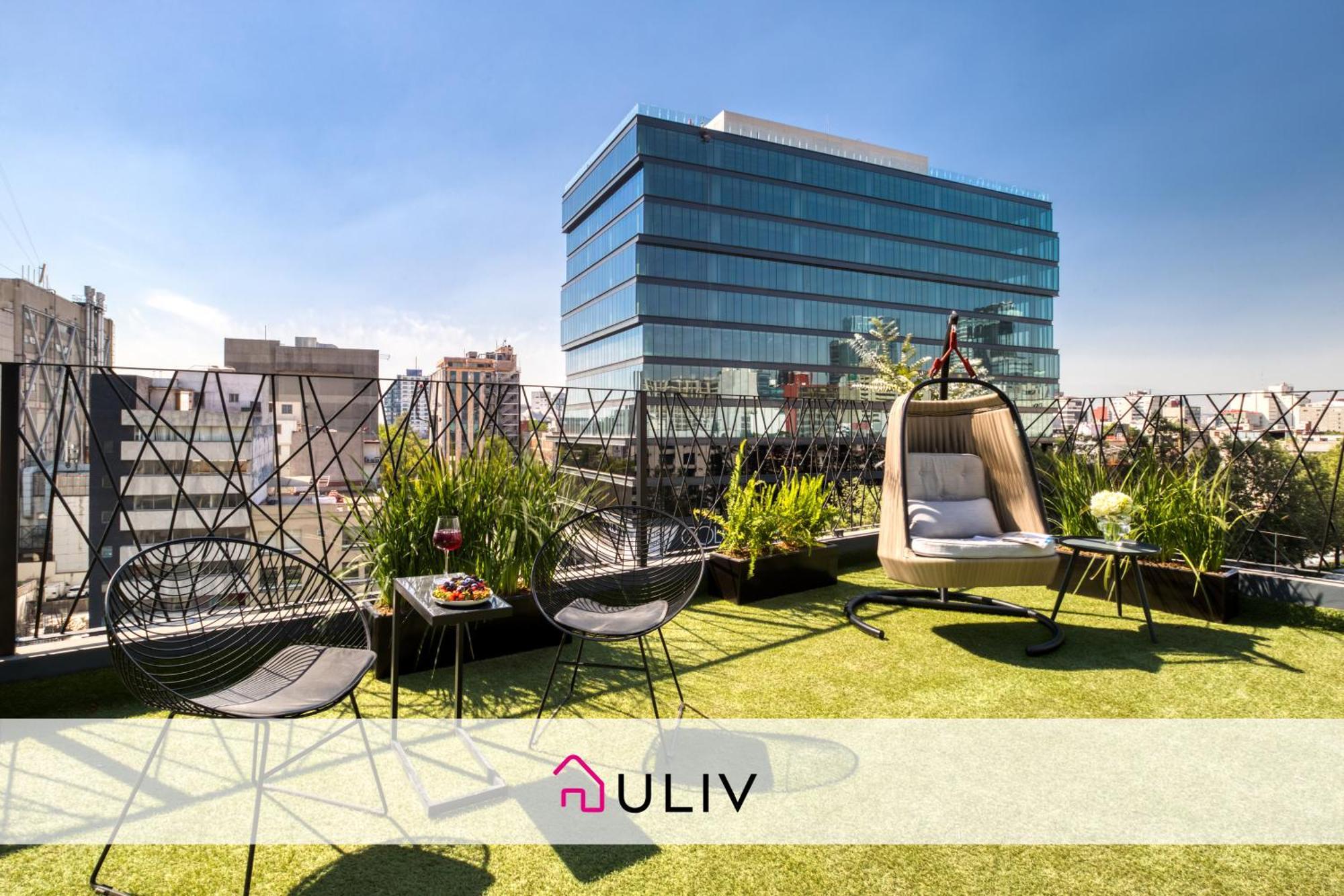 Uliv Apartments El Angel Mexiko-Stadt Exterior foto